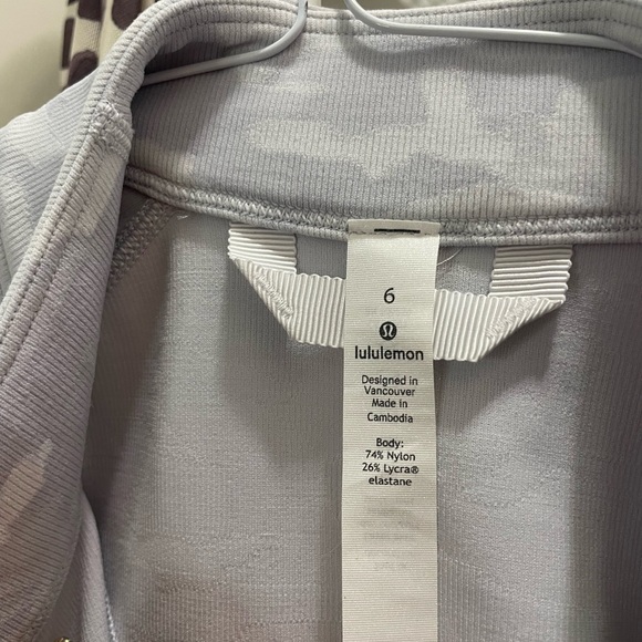 Lululemon Athletica Light Gray Pullover - Picture 2 of 3